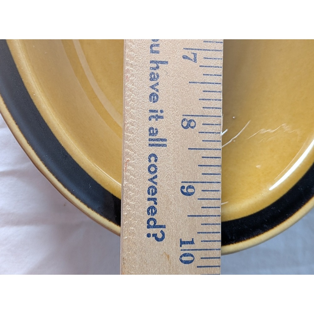 Designers Collection Stoneware Japan Honey Oval Serving Bowl Hand Decorat 9.75in - Picture 6 of 9